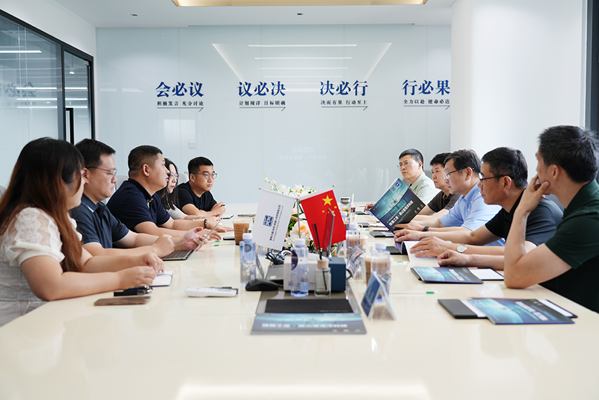 滁州市委书记吴劲率队莅临博雅工道指导参观，共商水下智能装备与滁州产业协同发展